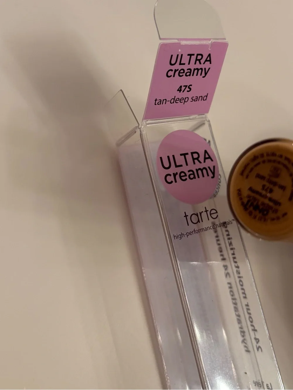 NWT Tarte Shape Tape Ultra Creamy Concealer tan deep sand 475